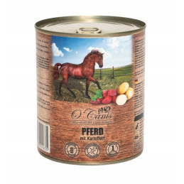 O'Canis, pies, konina z ziemniakami, puszka 800g