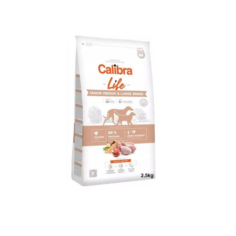 Calibra life,  senior, medium & large, 2,5 kg