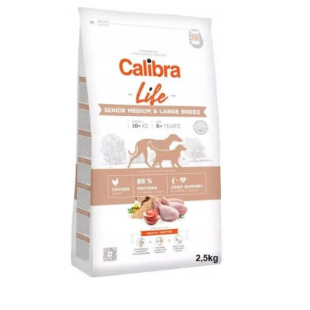 Calibra life,  senior, medium & large, 2,5 kg