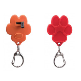 Flasher, USB, łapka,  3.5 × 4.3 cm Zawieszka świecąca dla psów
