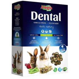 Alegia Dental, karma dla królika, 300 g zdrowe zęby królików