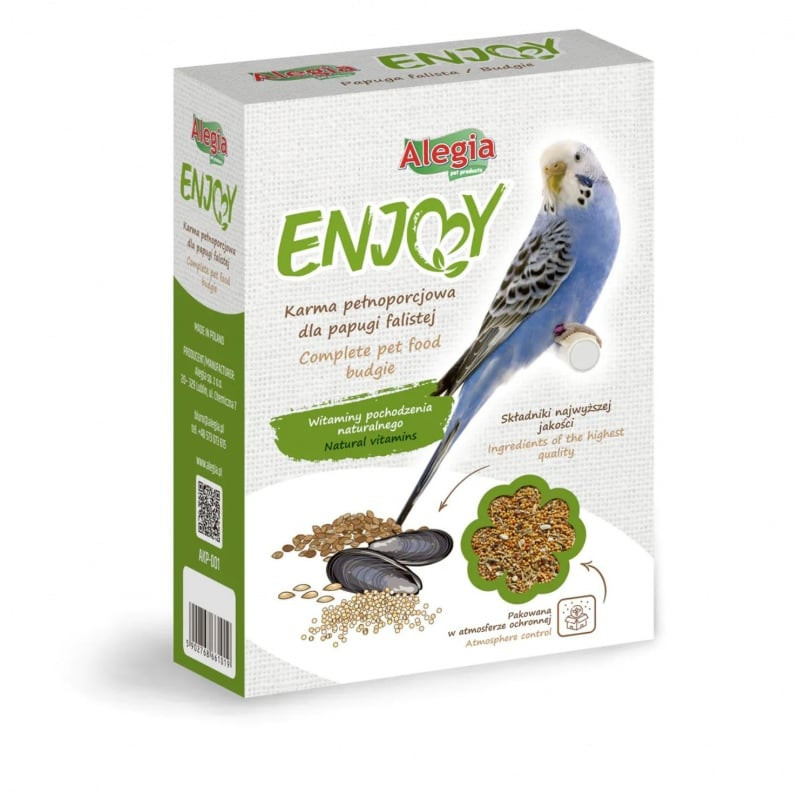 Alegia Enjoy, dla papug falistych, 900 g