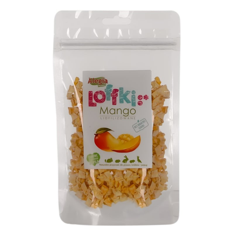 Alegia Loffki, Mango liofilizowane, gryzonie i królik, 20 g