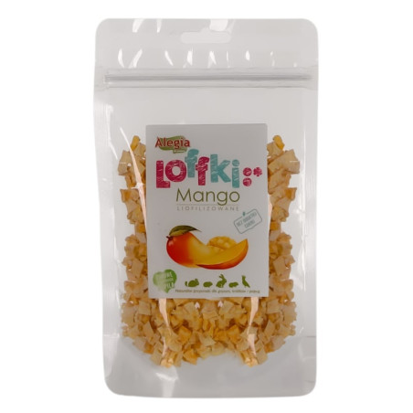 Alegia Loffki, Mango liofilizowane, gryzonie i królik, 20 g