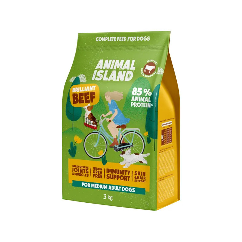 Animal Island, pies, wołowina, 3 kg