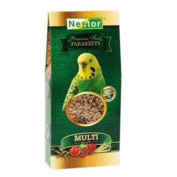 Nestor, Pokarm Premium Multi-taste, dla małych papug, 500 ml