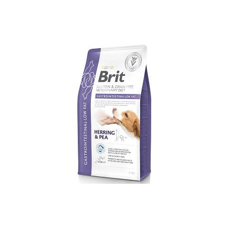 Brit VD Gastrointestinal Low Fat śledź i groszek 2 kg , sucha karma weterynaryjna dla psa