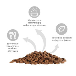 O'Canis dla psa z kaczką 6 kg z prosem, ziemniakami i czerwonym burakiem sucha karma premium