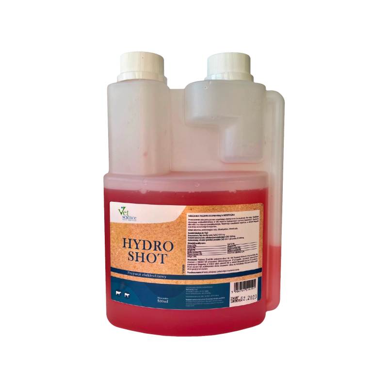 Vet Science, Hydro Shot, bydło, 0,500 kg