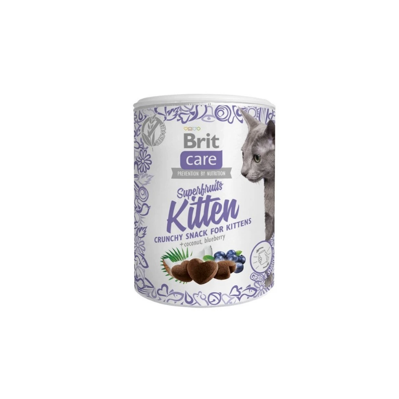 Brit Care Cat Przysmak Snack Superfruits Kitten Dla Kociąt 100G