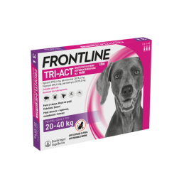 FRONTLINE TRI-ACT dla psów 20-40 kg L 3 pipety krople na kleszcze 3x4ml
