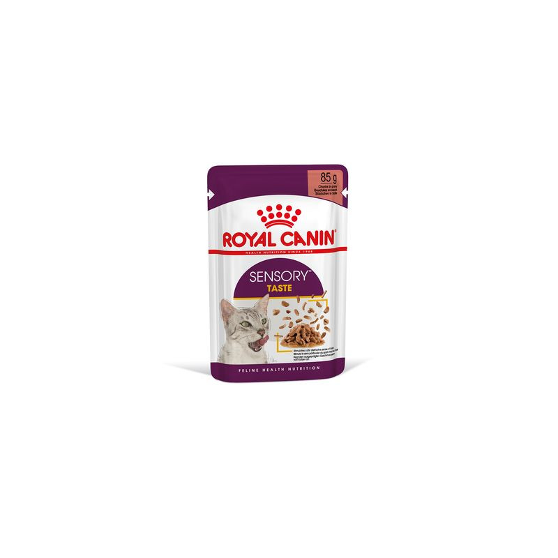 Royal Canin, Sensory™ Taste, kawałki w sosie, saszetka 85 g