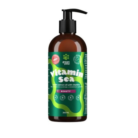 Green paw, Vitamin Sea, olej z łososia norweskiego, 300 ml