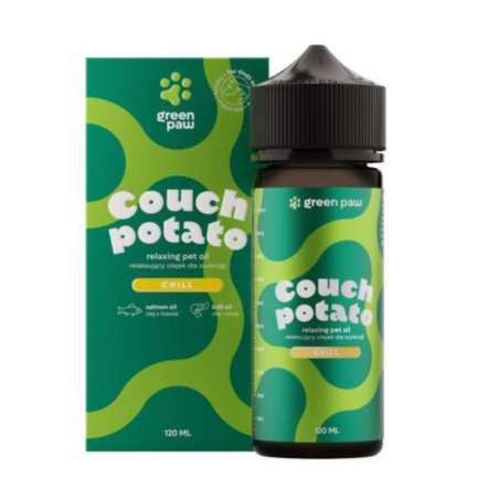 Green Paw, olejek z CBD dla psów, Couch Potato, 120 ml