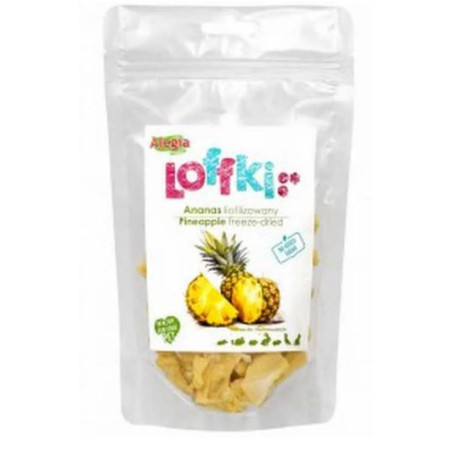 Alegia Loffki, Ananas liofilizowany, 20 g