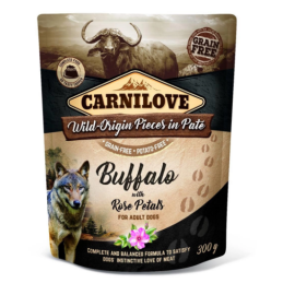 CARNILOVE Wild Buffalo & Rose Petals saszetka 300g mokra karma dla psa