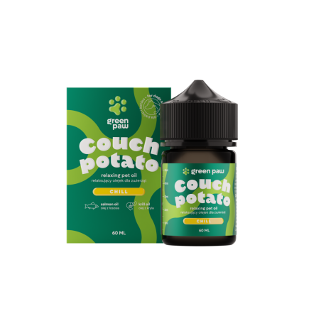 Green Paw, olejek z CBD dla psów, Couch Potato, 60 ml