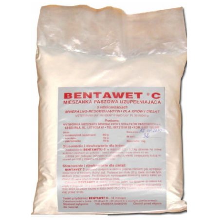 Bentawet C-na biegunki u cieląt bydła 1 kg