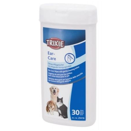 Trixie, nawilżane chusteczki do czyszenia uszu 30 szt TX-29416