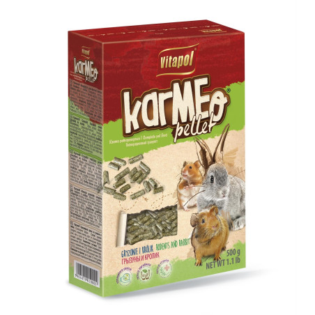 Vitapol, Karmeo Pellet DLA GRYZONI I KRÓLIKA 500G  GRANULAT