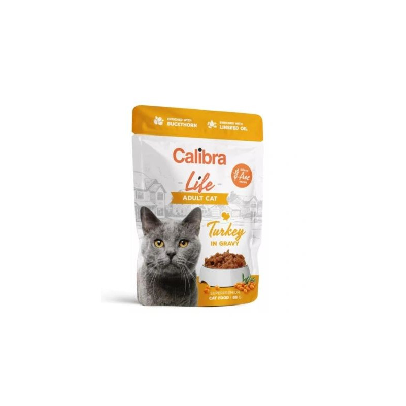 Calibra life, kot, indyk w sosie, saszetka 85 g 131584