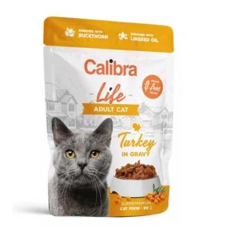 Calibra life, kot, indyk w sosie, saszetka 85 g 131584