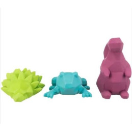 Trixie, Gryzaki zwierzaki, jeż, żaba zabawki z lateksu dla psa, 13 cm