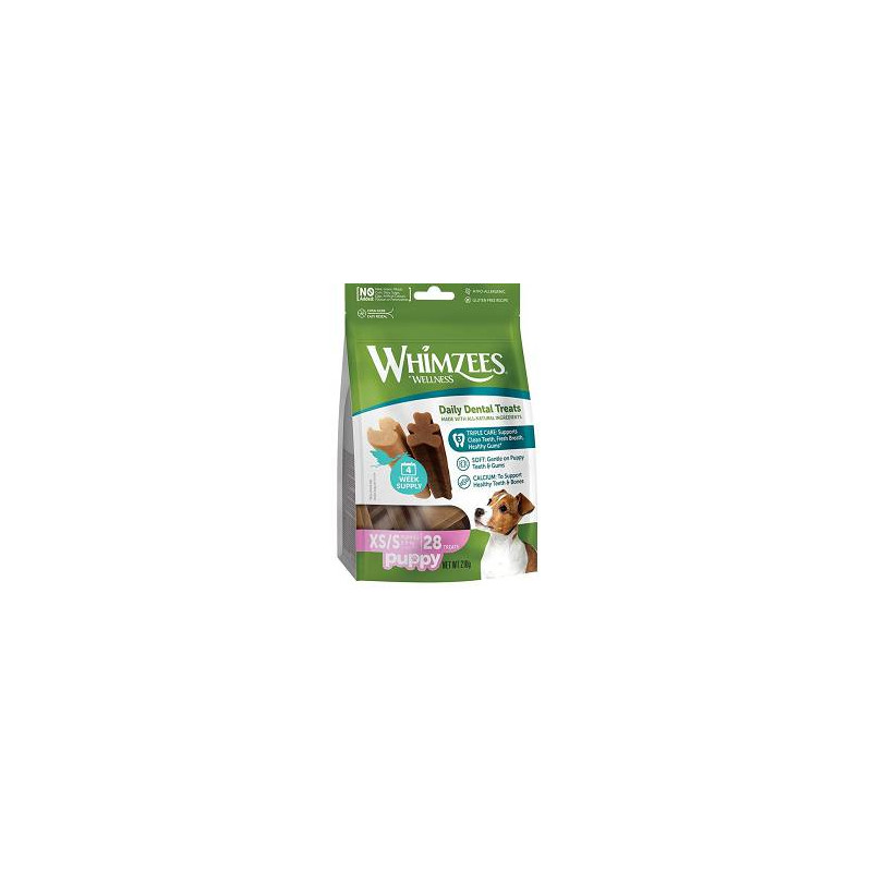 Whimzees Puppy Stix XS/S 28szt Gryzak Dental dla psa