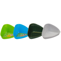 KERBL Kuweta narożna do klatki dla chomika 16x11x8 cm