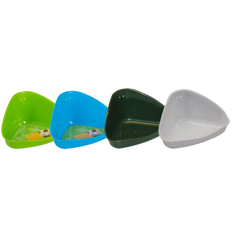 KERBL Kuweta narożna do klatki dla chomika 16x11x8 cm