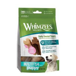 Whimzees Puppy, gryzaki M/L, 14 szt