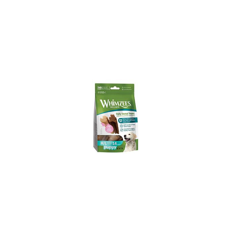 Whimzees Puppy, gryzaki M/L, 14 szt