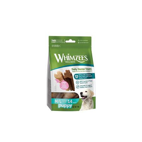 Whimzees Puppy, gryzaki M/L, 14 szt