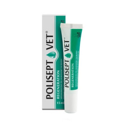 Polisept Vet, Regeneration, żel silikonowy, 15 ml