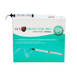 Vet Protector Pro, Jama ustna, dziąsła, 10 x 3 ml