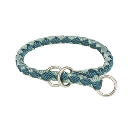Trixie, Cavo, obroża zaciskowa, dla psa, petrol/szałwiowy, M: 39–45 cm/o 12 mm 143832