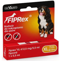 Vet Agro, Fiprex XL, pies, 5,5 ml