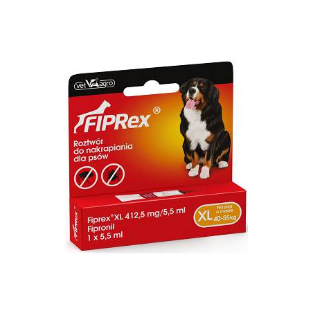 Vet Agro, Fiprex XL, pies, 5,5 ml