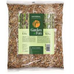 Karma dla ptaków wolnożyjących, uniwersalna 4 pory roku, 2,5 kg