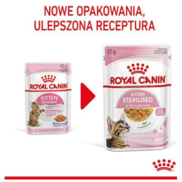 Royal Canin, Sterilised Kitten galaretka, saszetka 85 g