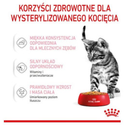 Royal Canin, Sterilised Kitten galaretka, saszetka 85 g