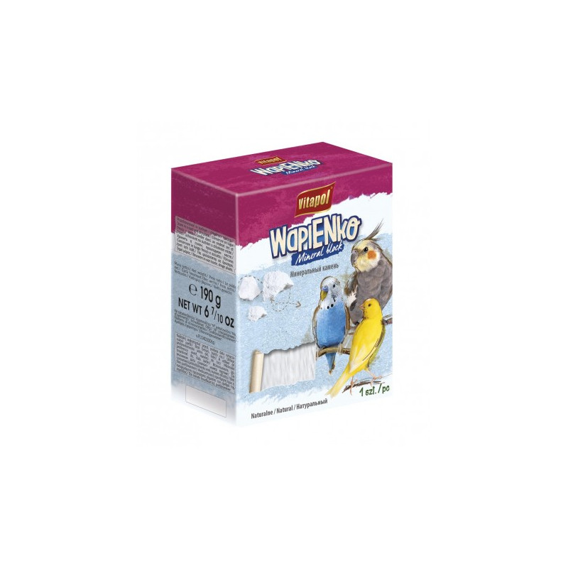 Vitapol, wapienna kostka dla papug naturalna  XL, 190g