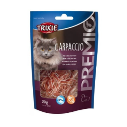 Trixie, Przekąski dla kota Trixie Premio Carpaccio z kaczką i rybą, 20 g