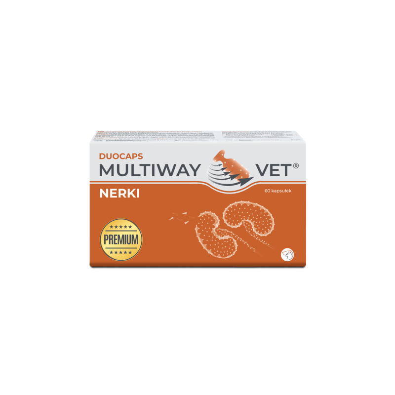 JM Sante, Multiway Vet Duocaps NERKI, kapsułki wspierające nerki, 60 tabl.