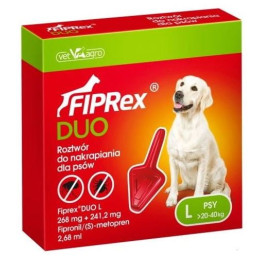Vet Agro, Fiprex Duo  L (268 mg + 241,20 mg) 2,68 ml