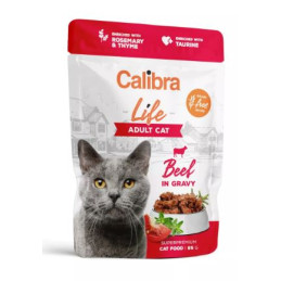 Calibra, kot, wołowina w sosie, saszetka 85 g 131581