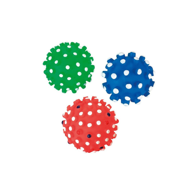 Kerbl , zabawka dla psa, piłka z winylu z wypustkami, 12 cm