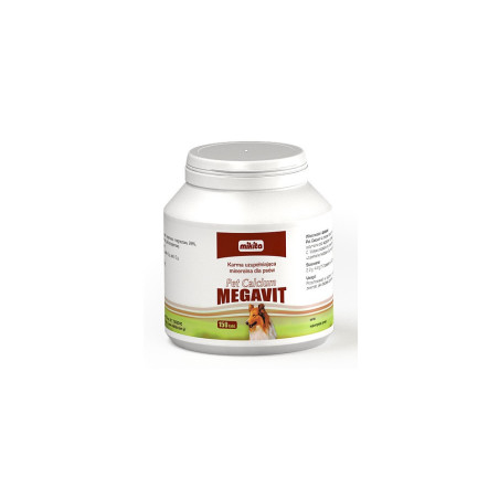 Mikita MEGAVIT Pet Calcium, pies, 150 tab