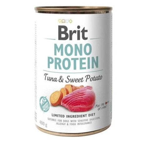 BRIT MONO PROTEIN TUNA&SWEET POTATO 400 g