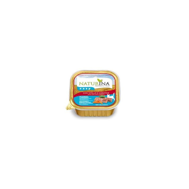 NATURINA Easy Cat  - Cielęcina z marchewką, 100 g